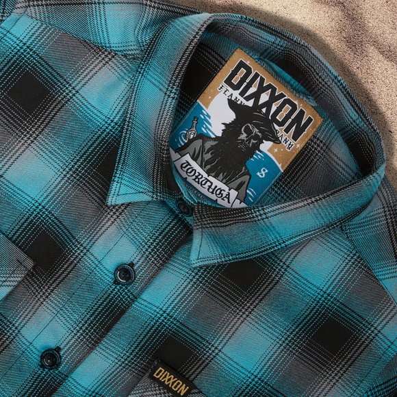 DIXXON Flannel TORTUGA Women's Flannel Shirt M - Picture 2 of 12